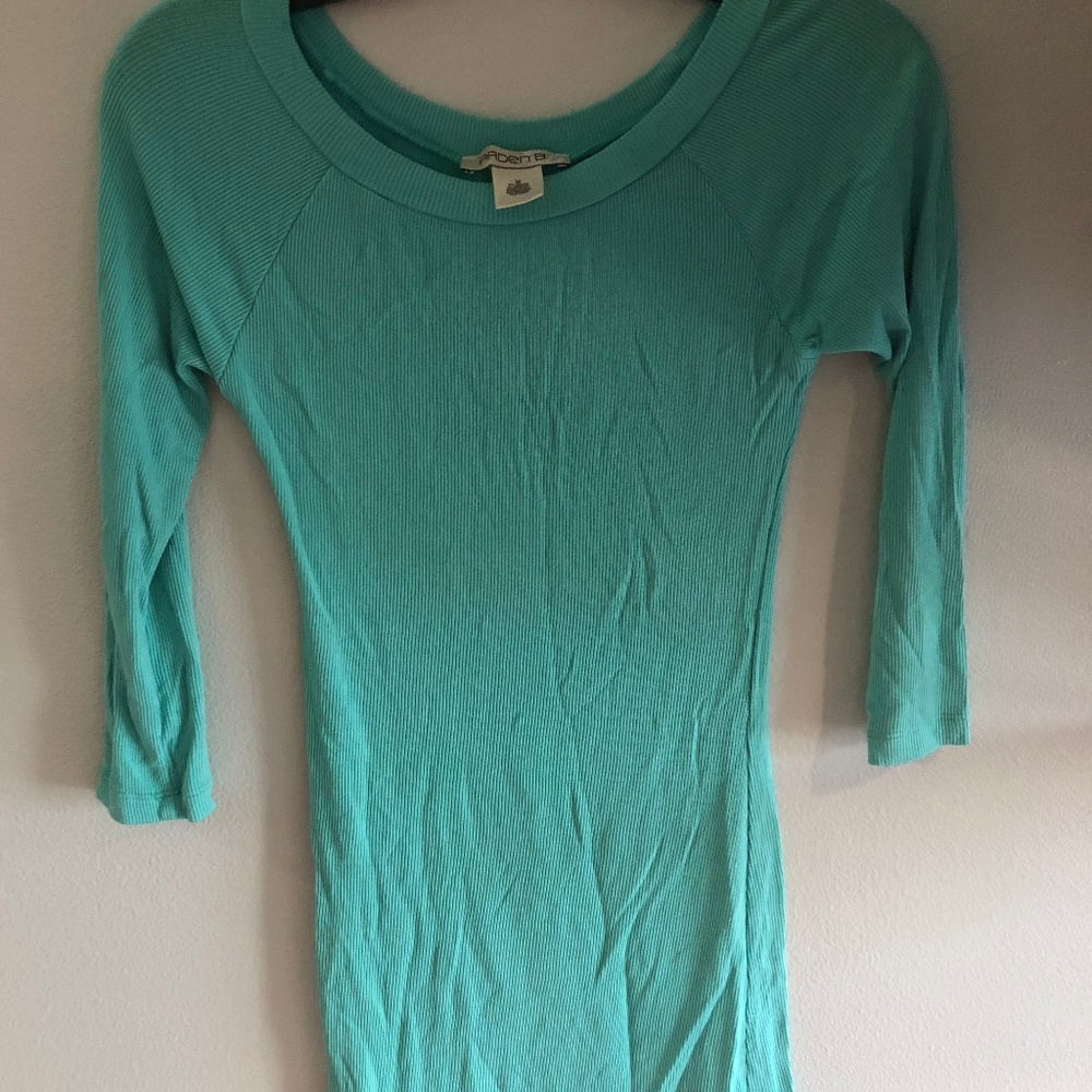 Arden B Light Green Shirt Size M